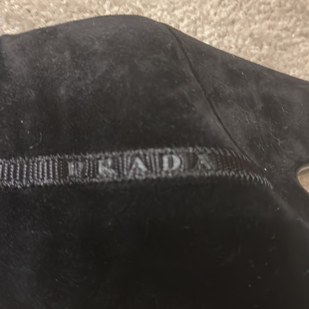 PRADA suede boots